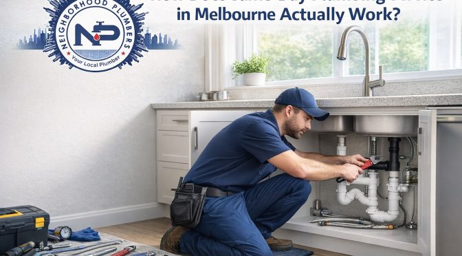 How Does Same-Day Plumbing Service in Melbourne Actually Work?