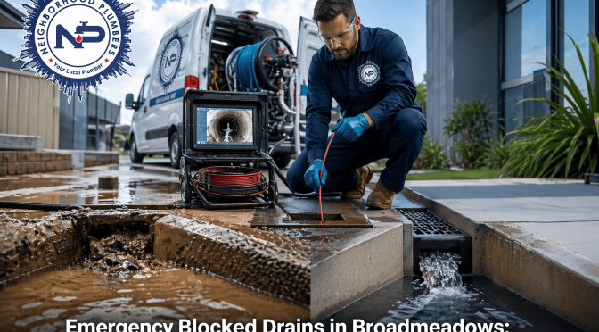 Emergency Blocked Drains in Broadmeadows: What to Do Before the Plumber Arrives