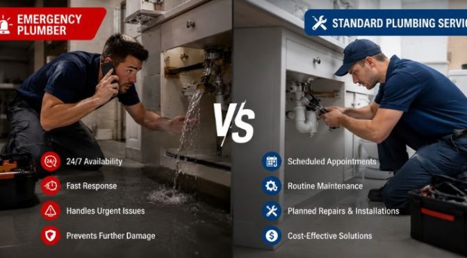 Emergency Plumber vs Standard Plumbing Service – Which One Do You Actually Need in Craigieburn?